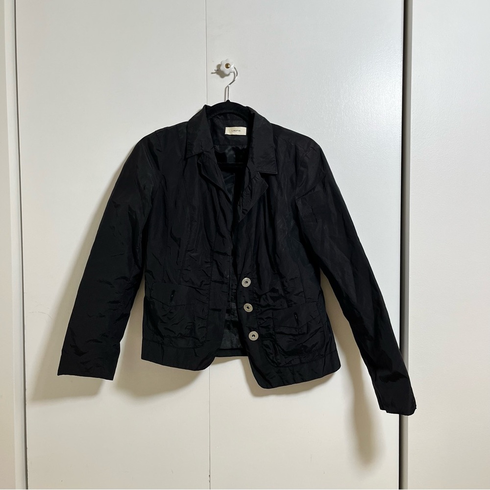 Laura lightweight blazer - black
